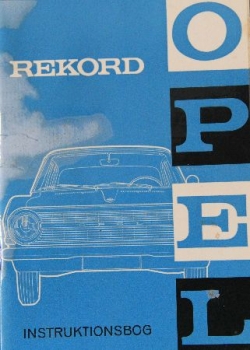 Opel Rekord 1964 Betriebsanleitung (9019)