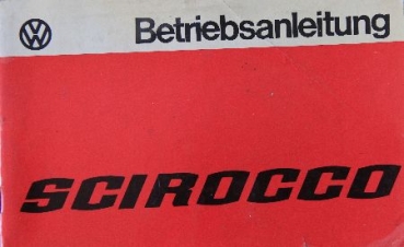 Volkswagen Scirocco 1975 Ownermanual (9041)