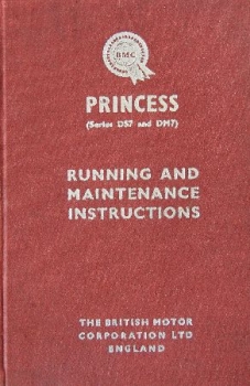 Austin Princess D57 Betriebsanleitung 1958 (9046)