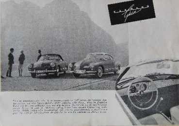 Preview: Volkswagen Modellprogramm 1960 "Alles über den VW" Automobilprospekt (9056)