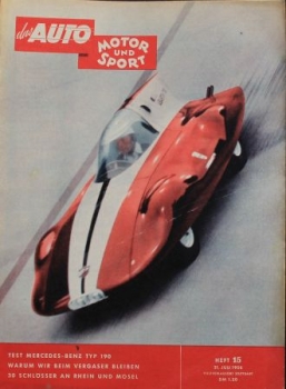 "Das Auto, Motor & Sport" Auto-Magazin 1956 (0545)