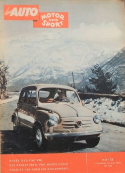 "Das Auto, Motor & Sport" Auto-Magazine 1955 (0562)