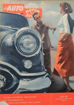 "Das Auto, Motor & Sport" Auto-Magazine 1955 (0569)
