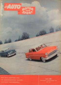 "Das Auto, Motor & Sport" Auto-Magazine 1955 (0575)
