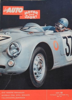 "Das Auto, Motor & Sport" Auto-Magazine 1955 (0578)