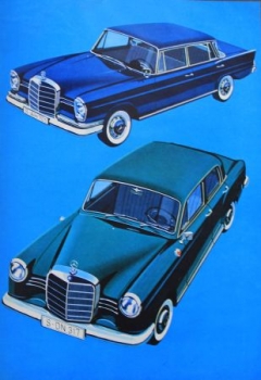 Mercedes-Benz Modelprogram 1959 "Ein neues Programm für alle Wuensche" Carbrochure (0513)