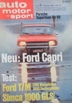 "Auto, Motor & Sport" Auto-Magazine 1969 (0638)
