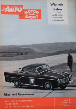 "Das Auto, Motor & Sport" Auto-Magazin 1959 (0643)