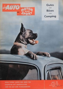 "Das Auto, Motor & Sport" Auto-Magazine 1959 (0651)