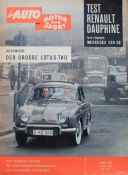 "Das Auto, Motor & Sport" Auto-Magazine 1960 (0653)