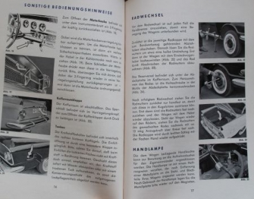 Borgward Airswing P 100 Ownermanual 1959 (8973)