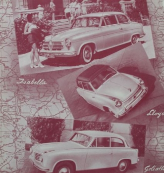 Borgward "Wenn schon - dann Autos - Ein Name wird zum Begriff" Biography 1955 (8902)