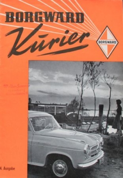 "Borgward Kurier" Factorymagazine 1956 (3136)