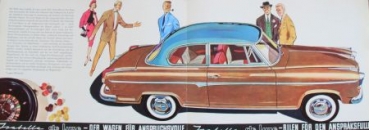 Borgward Isabella de Luxe Modelprogram 1959 Carbrochure (3308)