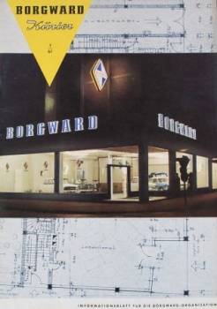 "Borgward Kurier" Factory-Magazine 1961 (9421)