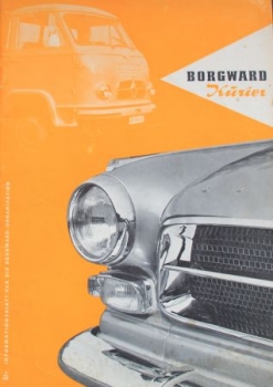 "Borgward Kurier" Factorymagazine 1960 (10390)