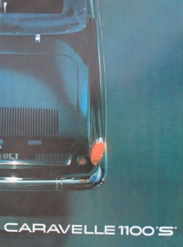Renault Caravelle 1100 Modelprogram 1963 Carbrochure (0762)