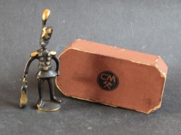 Carl Meentzen Advertisingfigure Mining-Soldier 1965 tin in original box (0774)