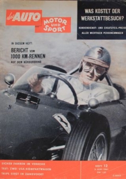 "Das Auto, Motor & Sport" Auto-Magazine 1961 (0730)