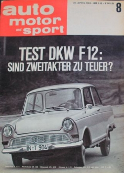 "Auto, Motor & Sport" Auto-Magazine 1963 (5898)