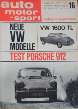 "Auto, Motor & Sport" Auto-Magazine 1965 (0712)