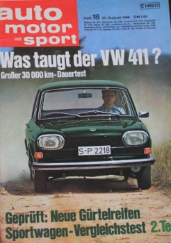"Auto, Motor & Sport" Auto-Magazine 1969 (0677)