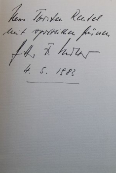 Molter "Juan Manuel Fangio" 1969 Fangio-Racingdriver-Biography signed by author (9351)