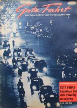 "Gute Fahrt" Volkswagen Magazine 1959 (3158)