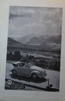 Westrup "Besser fahren mit dem Volkswagen" VW-Handbook 1952 (9208)