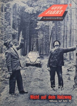 "Gute Fahrt" Volkswagen Magazine 1955 (3218)