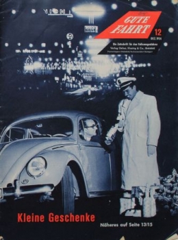 "Gute Fahrt" Volkswagen Zeitschrift 1954 (3252)