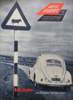 "Gute Fahrt" Volkswagen Magazine 1954 (3257)