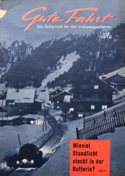 "Gute Fahrt" Volkswagen Zeitschrift 1960 (3299)