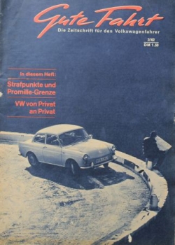 "Gute Fahrt" Volkswagen Magazine 1962 (3146)