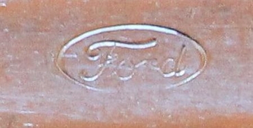 Ford Canteenknifes 1960 two pieces metal with Logo (0740)
