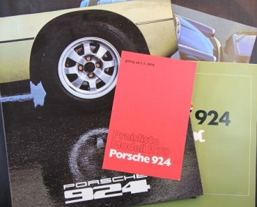 Porsche 924 Modelprogram 1979 Carbrochuremap (9477)