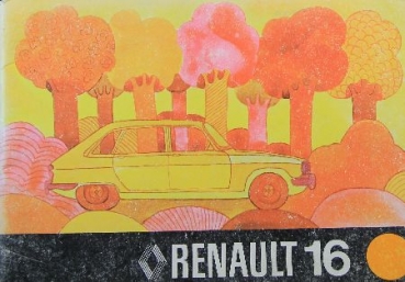 Renault 16 Betriebsanleitung 1975 (9597)