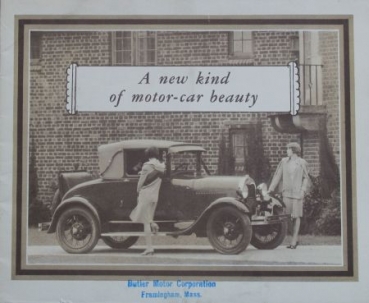 Ford A Modelprogram 1928 "A new kind of motor-car beauty" Carbrochure (1491)
