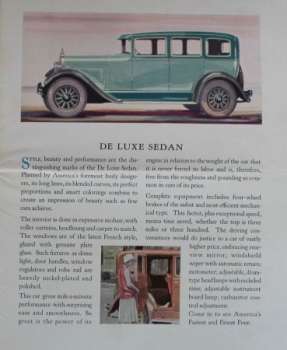 Dodge Four Modelprogram 1928 Carbrochure (0999)