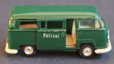 Gama Volkswagen Bus T2 Police 1968 Metalmodel (2328)