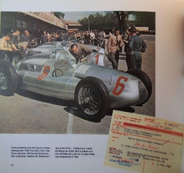 Schrader "Mercedes-Benz Silberpfeile" Mercedes-Motorracing-History 1987 (9809)