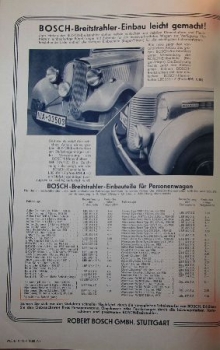 Smolny Kraftfahrzeug-Zubehörkatalog Winter 1936 Automobilzubehörprospekt (9826)