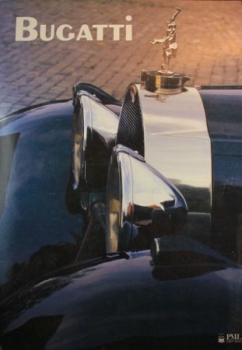 Bugatti Postermap 1990 with 6 photos by Peter Vann (9835)