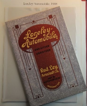 Archiv Verlag "Automobil-Edition" 18 Car-Brochures in Leatherfile 1990 (9846)