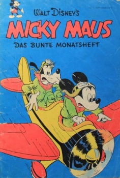 Walt Disney "Micky Maus - Das bunte Monatsheft" Comic-Magazine 1951 (2522)