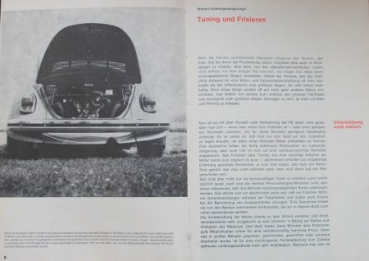 Korp "Volkswagen Beetle - Jetzt mache ich ihn schneller" 1973 Repair-Manual Volume  7 (3323)