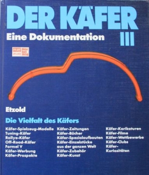 Etzold "Der Kaefer - Eine Dokumentation III" Volkswagen-History 1989 (3326)