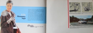 Alfa Romeo Giulia 1600 TI Modelprogram 1962 Carbrochure  (7100)
