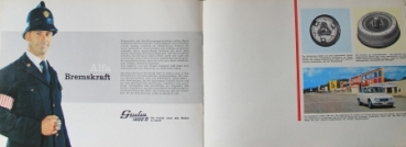 Alfa Romeo Giulia 1600 TI Modelprogram 1962 Carbrochure  (7100)