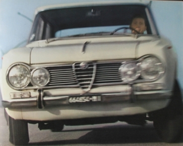 Alfa Romeo Giulia TI Modelprogram 1963 Carbrochure (9905)